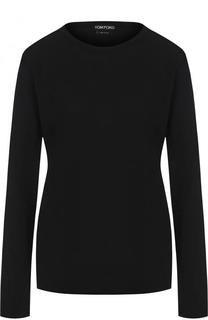 Однотонный хлопковый лонгслив Tom Ford