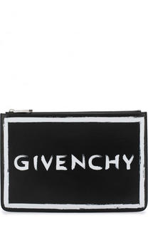 Кошелек на молнии с принтом Givenchy