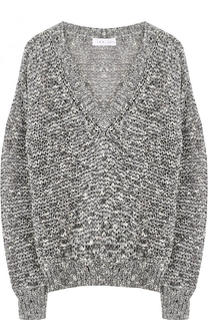 Пуловер фактурной вязки с V-образным вырезом Iro