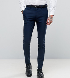 Темно-синие супероблегающие брюки Only & Sons - Темно-синий