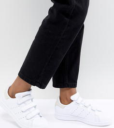 Женские бело-серые кроссовки adidas Originals Stan Smith Comfort - Белый