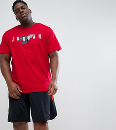 Красная футболка с логотипом в стиле ретро Nike Jordan PLUS 908007-687 - Красный