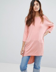 Oversize-футболка Vero Moda - Розовый