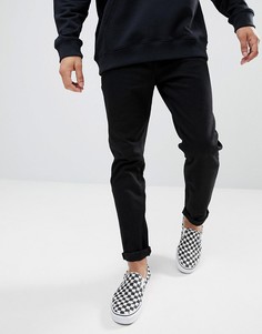 Черные суженные книзу джинсы ASOS - Черный