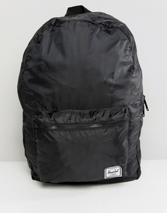Рюкзак из ткани рипстоп Herschel Supply Co Packable Daypack - 24,5 л - Черный