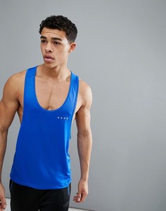 ASOS 4505 Extreme Racer Back Vest With Quick Dry In Blue - Синий