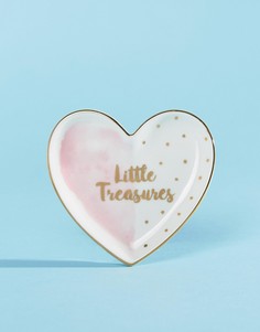 Подставка для мелких вещей с надписью Little Treasures эксклюзивно для Sass & Belle - Мульти