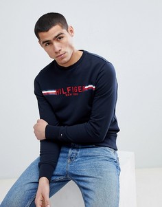Темно-синий свитшот в полоску Tommy Hilfiger Koby - Темно-синий