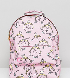 Эксклюзивный мини-рюкзак с принтом принцессы Little Miss от Mi-Pac - Розовый
