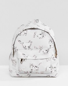 Рюкзак с принтом кошек Mi-Pac - Серый