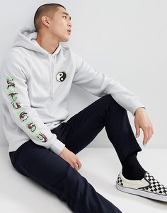 Худи с принтом Stussy - Белый