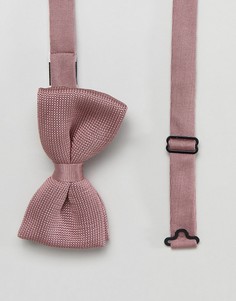 Вязаный галстук-бабочка Jack & Jones - Розовый