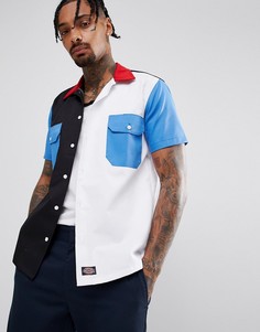 Контрастная рубашка с карманами Dickies Ovalo - Темно-синий