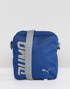 Синяя сумка Puma Pioneer 07471702 - Синий