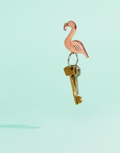 Брелок для ключей с фламинго Gift Republic - Мульти