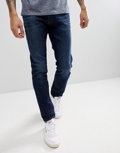 Темные джинсы слим G-Star 3301 - Темно-синий