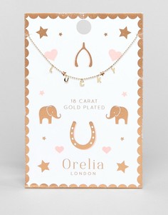 Ожерелье с подвеской Lucky Orelia - Золотой