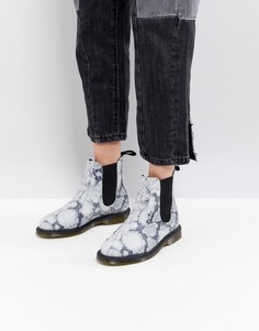 Ботинки челси с эффектом змеиной кожи Dr.Martens Kensington - Мульти