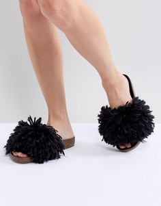 Черные шлепанцы UGG Cindy - Черный
