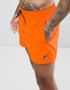 Оранжевые шорты для плавания Fila Vintage - Оранжевый