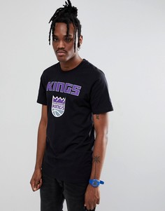 Черная футболка New Era NBA Sacramento Kings - Черный