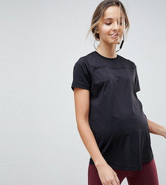 Свободная спортивная футболка ASOS 4505 MATERNITY - Черный