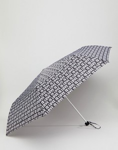 Зонт с принтом Love Monki - Черный