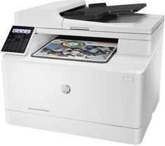 МФУ лазерный HP Color LaserJet Pro MFP M181fw, A4, цветной, лазерный, белый [t6b71a]