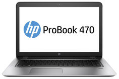Ноутбук HP ProBook 470 G4, 17.3&quot;, Intel Core i5 7200U 2.5ГГц, 8Гб, 1000Гб, nVidia GeForce 930MX - 2048 Мб, DVD-RW, Windows 10 Professional, Y8A83EA, серебристый