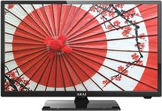 LED телевизор AKAI LEA-24V60P &quot;R&quot;, 23.6&quot;, FULL HD (1080p), черный