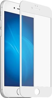 Защитное стекло для экрана DF iColor-15 для Apple iPhone 7/8, 1 шт, белый [icolor-15 (white)]