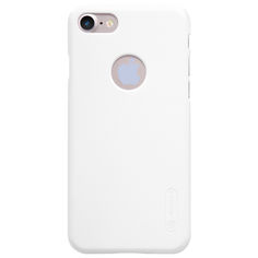 Чехол (клип-кейс) Nillkin Super Frosted Shield, для Apple iPhone 7, белый Noname