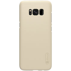 Чехол (клип-кейс) Nillkin Super Frosted Shield, для Samsung Galaxy S8, золотистый Noname