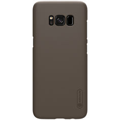 Чехол (клип-кейс) Nillkin Super Frosted Shield, для Samsung Galaxy S8+, коричневый Noname