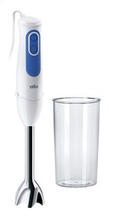 Блендер BRAUN MQ3000 SMOOTHIE +, погружной, белый