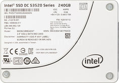 SSD накопитель INTEL DC S3520 SSDSC2BB240G7 240Гб, 2.5&quot;, SATA III [ssdsc2bb240g7 944657]