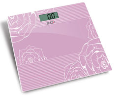 Напольные весы SINBO SBS 4446, до 180кг, цвет: розовый