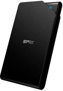 Внешний жесткий диск SILICON POWER Stream S03, 500Гб, черный [sp500gbphds03s3k]