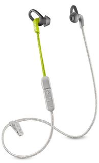 Гарнитура PLANTRONICS BackBeat Fit 305, вкладыши, серый/лайм, беспроводные bluetooth