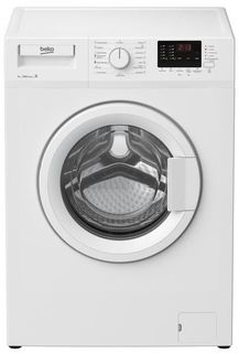 Стиральная машина BEKO WRS 54P2 BWW, фронтальная загрузка, белый