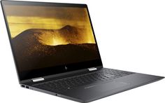 Ноутбук-трансформер HP Envy x360 15-bq101ur, 15.6&quot;, AMD Ryzen 5 2500U 2.0ГГц, 12Гб, 1000Гб, 256Гб SSD, AMD Radeon Vega 8, Windows 10, 2PP61EA, темно-серебристый