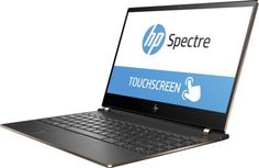 Ноутбук HP Spectre 13-af004ur, 13.3&quot;, Intel Core i7 8550U 1.8ГГц, 16Гб, 512Гб SSD, Intel HD Graphics 620, Windows 10, 2PQ02EA, темно-серый