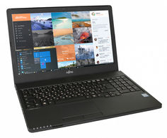 Ноутбук FUJITSU LIFEBOOK A555, 15.6&quot;, Intel Core i3 5005U 2.0ГГц, 4Гб, 500Гб, Intel HD Graphics 5500, DVD-RW, Windows 10 Home, LKN:A5550M0016RU, черный