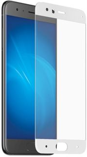 Защитное стекло для экрана DF xiColor-14 для Xiaomi Mi 6, 1 шт, белый [df xicolor-14 (white)]