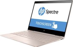 Ноутбук-трансформер HP Spectre x360 13-ae014ur, 13.3&quot;, Intel Core i7 8550U 1.8ГГц, 16Гб, 512Гб SSD, Intel HD Graphics 620, Windows 10, 2VZ74EA, розовый