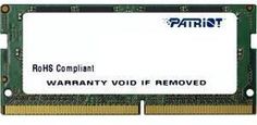 Модуль памяти PATRIOT PSD44G213341S DDR4 - 4Гб 2133, SO-DIMM, Ret Патриот