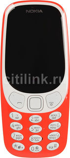 Мобильный телефон NOKIA 3310 dual sim 2017, красный