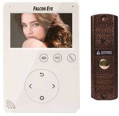 Видеодомофон FALCON EYE FE-VELA + AVP-508 PAL, белый