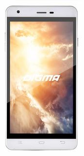 Смартфон DIGMA S501 3G + Navitel VOX, белый