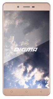 Смартфон DIGMA S502F 3G + Navitel VOX, золотистый